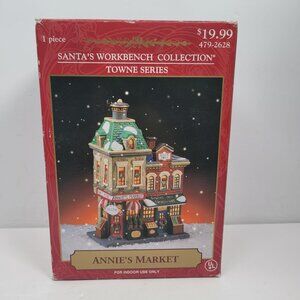 Santa's Workbench Collection Towne Series Village Annie's Market 1999